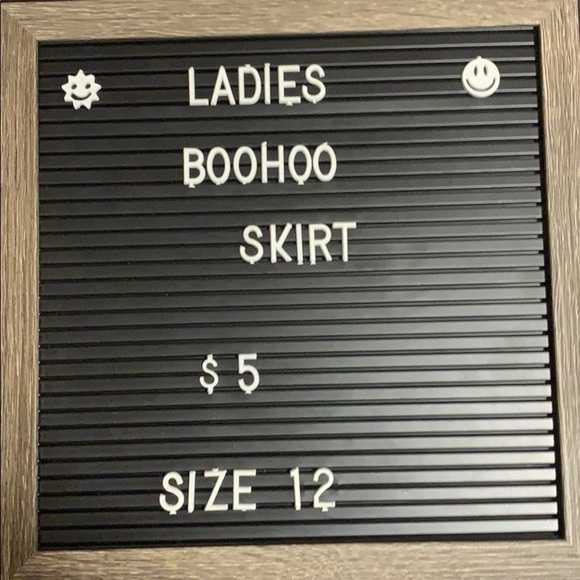 Ladies tie dye BooHoo skirt - Picture 2 of 4